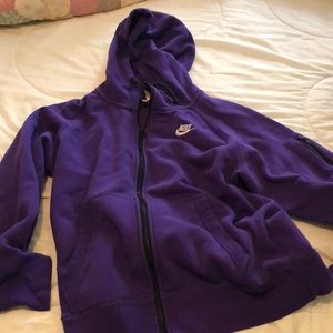 Nike Purple Hoodie